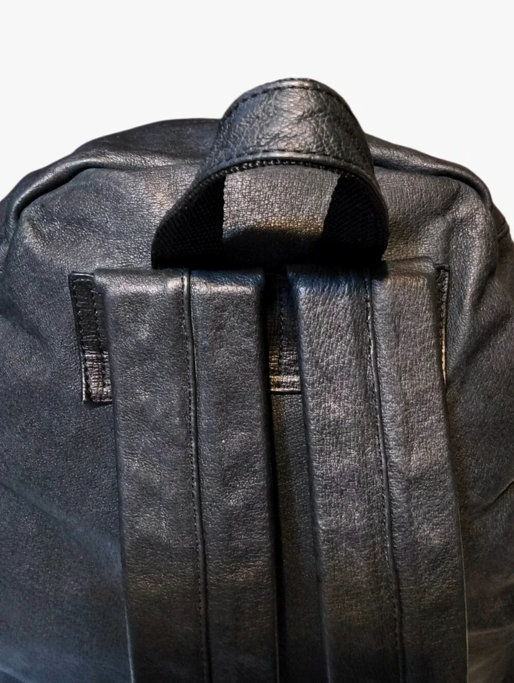 Vintage 90s Hard Rock Cafe Orlando Opening Team Staff Leather Backpack RARE